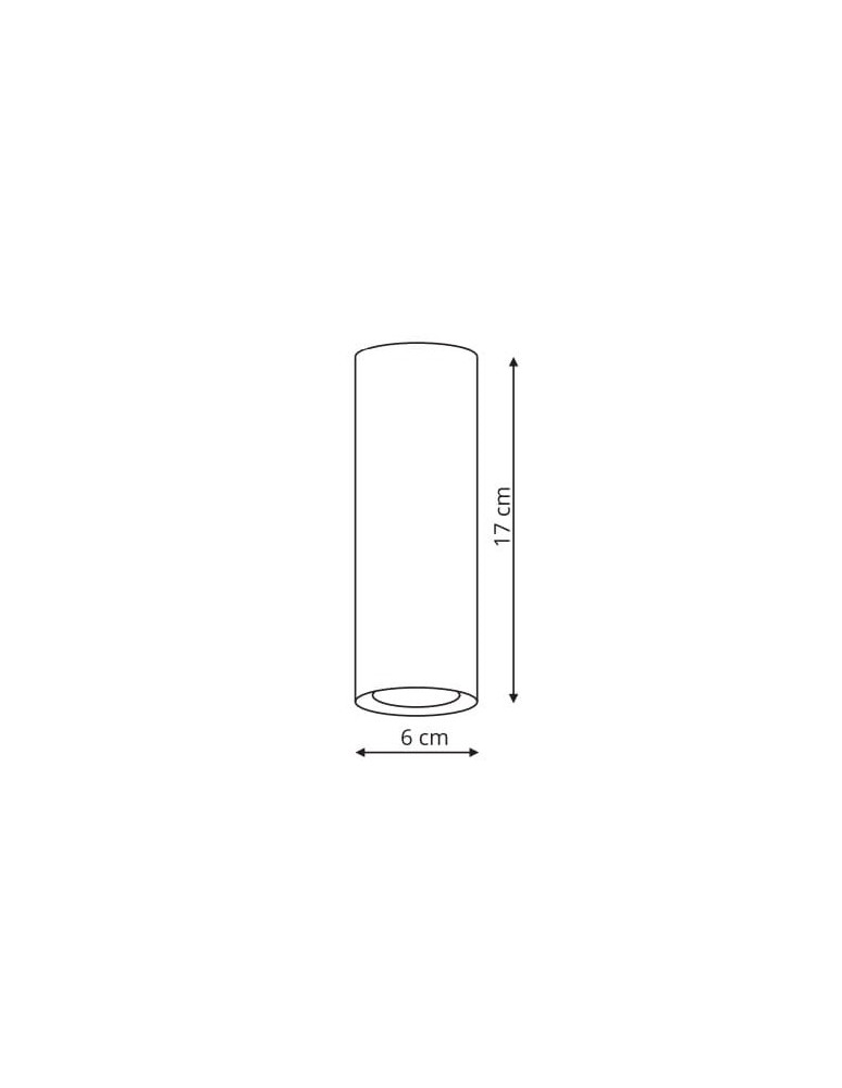 Oprawy sufitowe na wymienne źródło światła - Light Prestige Manacor oczko białe 17 cm GU10 biały LP-232/1D - 170 - product kolory-swiatla.pl 2