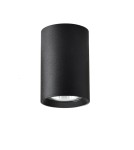 Oprawy sufitowe na wymienne źródło światła - Light Prestige Manacor oczko czarne 9 cm GU10 czarny LP-232/1D - 90 czarne - product 1