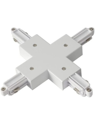 Light Prestige Łącznik biały  do szynoprzewodów 1F biały LP-554 WH