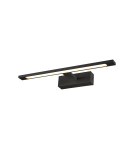 Kinkiety łazienkowe - Light Prestige Isla kinkiet czarny średni z IP44 4000K LED czarny GS-LWB-12W BK - produkt 1