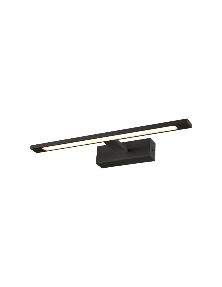 Light Prestige Isla kinkiet czarny średni z IP44 4000K LED czarny GS-LWB-12W BK