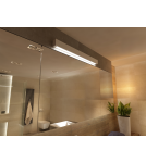 Kinkiety łazienkowe - Light Prestige Ibros kinkiet biały średni 9W 4000K IP44 LED biały GS-LWA-9W WH - produkt 3