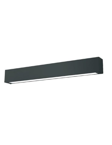 Light Prestige Ibros kinkiet czarny duży 12W 4000K IP44 LED czarny GS-LWA-12W BK