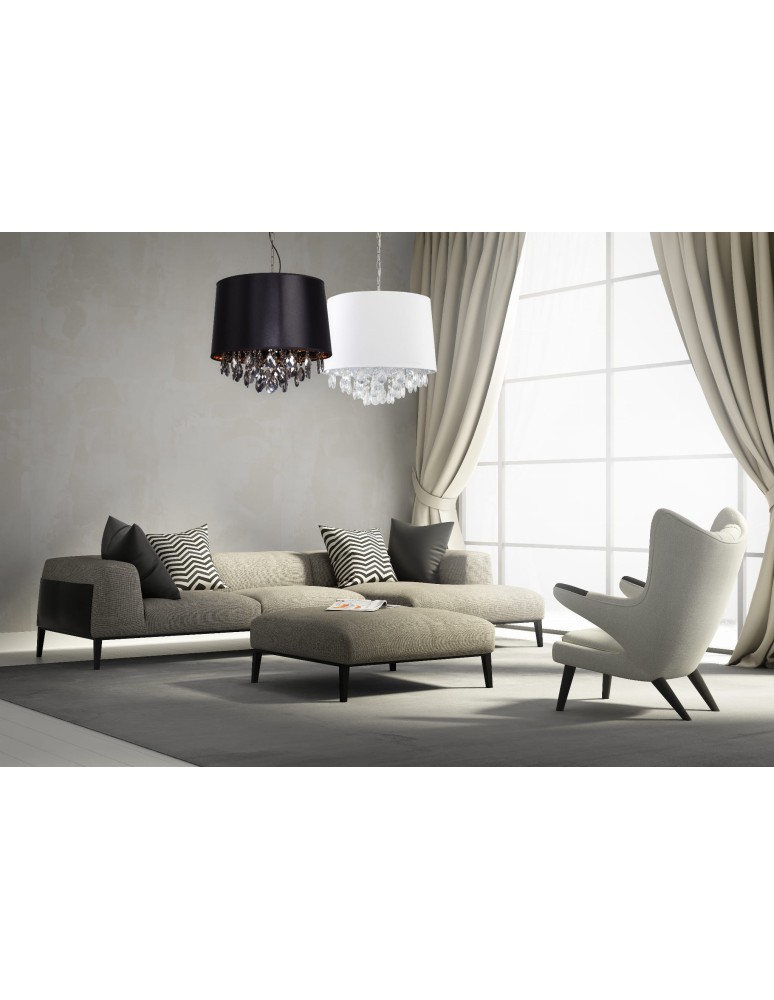 Light Prestige VIGO wisząca czarna E27 czarny, złoty LP-0412/1P BK