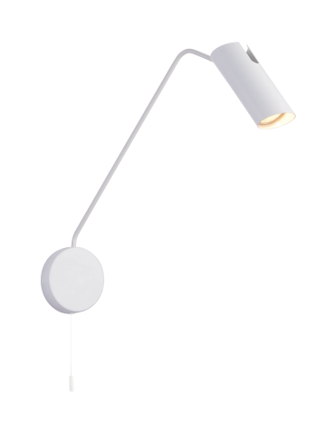 Light Prestige Futuro 1 kinkiet biały z wysięgnikiem GU10 biały LP-17001/1WL WH