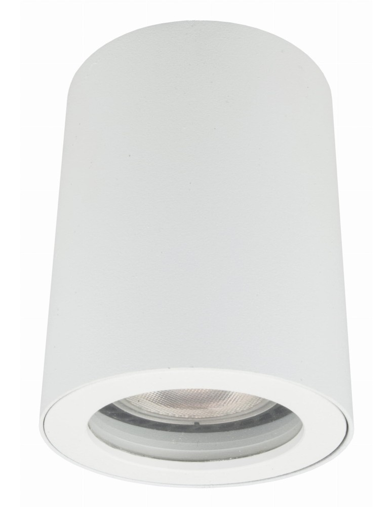 Oprawy sufitowe hermetyczne - Light Prestige Oprawa natynkowa Faro biała IP65 GU10 biały LP-6510/1SM WH - produkt kolory-swiatla.pl 1