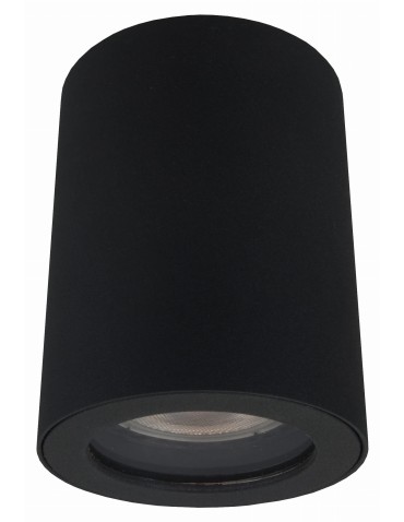 Light Prestige Oprawa natynkowa Faro czarna IP65 GU10 czarny LP-6510/1SM BK