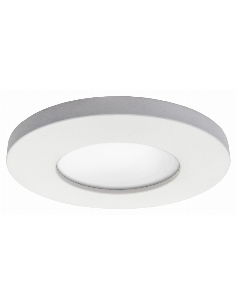 Lampy podtynkowe hermetyczne - Light Prestige Lagos oczko podtynkowe okrągłe białe IP65 GU10 biały LP-440/1RS WH - produkt kolory-swiatla.pl 1