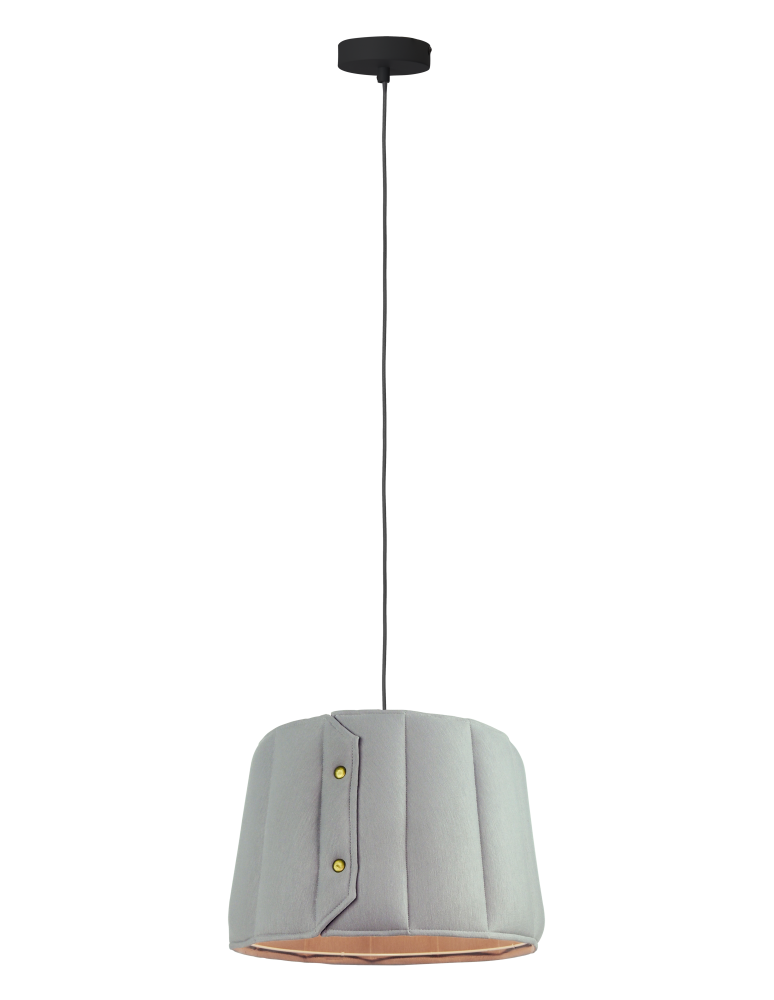 Lampy wiszące - Light Prestige Vitoria wisząca duża E27 szary LP-6030/1P L - produkt kolory-swiatla.pl 1