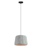Lampy wiszące - Light Prestige Vitoria wisząca mała E27 szary LP-6030/1P S - produkt 1