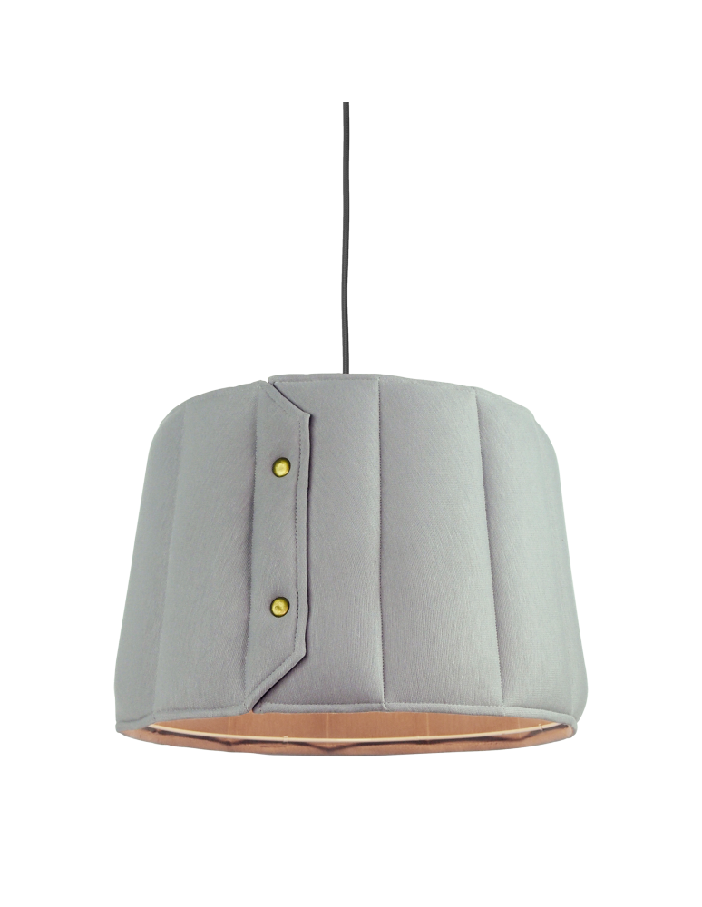 Lampy wiszące - Light Prestige Vitoria wisząca mała E27 szary LP-6030/1P S - produkt kolory-swiatla.pl 2