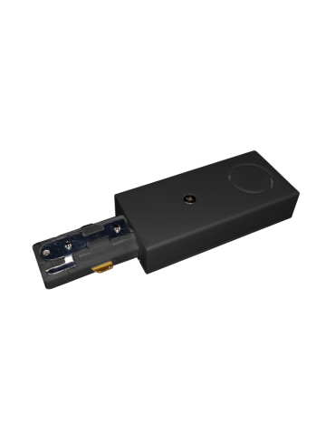 Light Prestige Zasilanie końcowe do szynoprzewodów 1F czarne  LP-556-S-BK