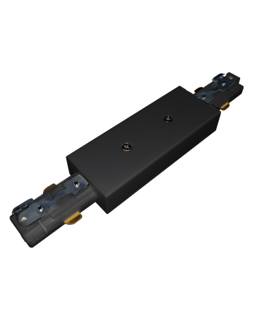 Light Prestige Zasilanie centralne do szynoprzewodów 1F czarne  LP-555-S-BK