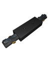 Light Prestige Zasilanie centralne do szynoprzewodów 1F czarne  LP-555-S-BK
