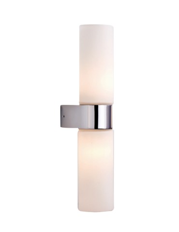 Azzardo GAIA 2 2xG9 Ścienna Biały/Chrom IP44 AZ1603