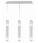 Lampy wiszące na listwie - Light Prestige Forli 3 wiszaca LED biały LP-8011/3P - produkt 1