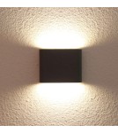 Kinkiety zewnętrzne - Light Prestige Sapri kinkiet czarny IP54 LED czarny LP-1556/1W BK - product 2