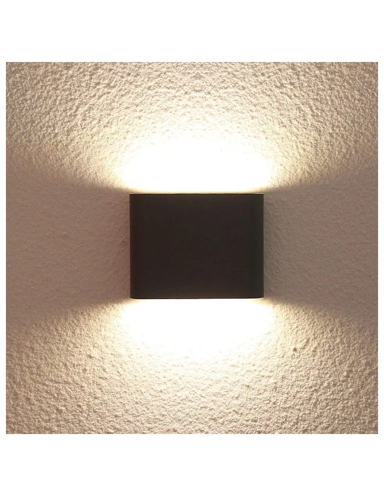 Light Prestige Sapri kinkiet czarny IP54 LED czarny LP-1556/1W BK