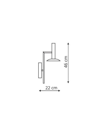 Light Prestige HAT kinkiet biały LED biały LP-1661/1W WH - produkt 2