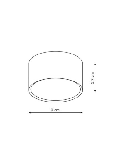 Light Prestige Kendal oprawa natynkowa biała LED biały LP-6331/1SM WH - produkt 2