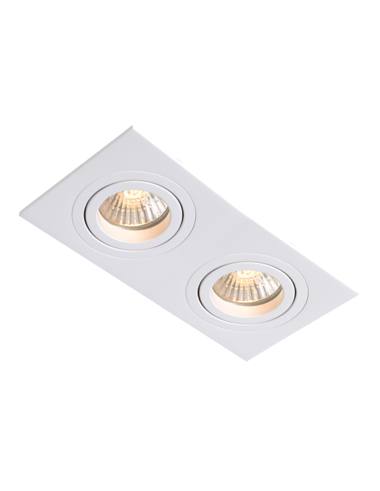 Light Prestige Metis 2 podtynkowa biała GU10 biały LP-2780/2RS WH