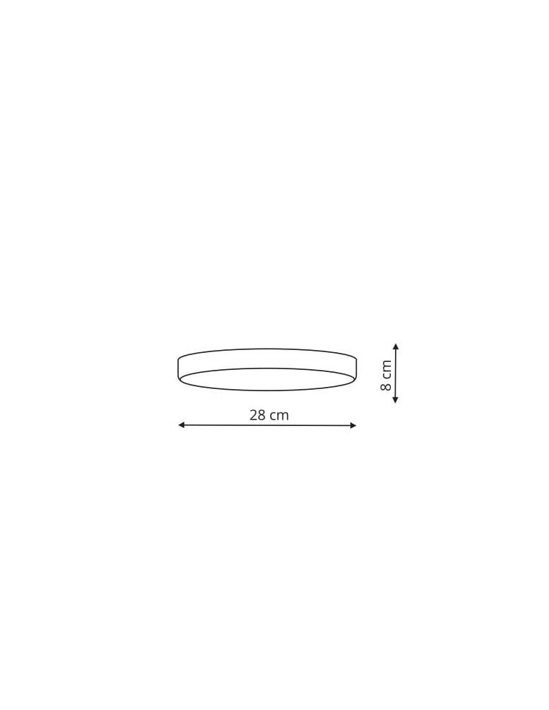 Plafony hermetyczne - Light Prestige Moon plafon IP44 LED biały LP-2231/1C-28 WH - product kolory-swiatla.pl 2
