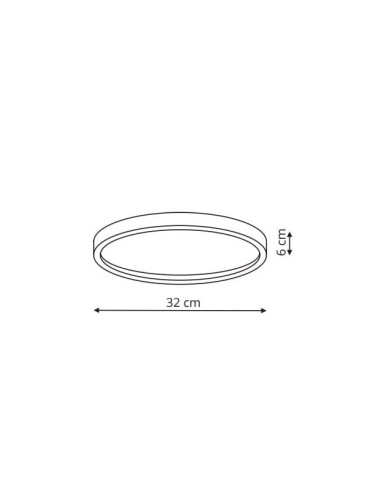 Light Prestige Arctic plafon biały  IP54 LED biały LP-2511/1C-32 WH - produkt 2