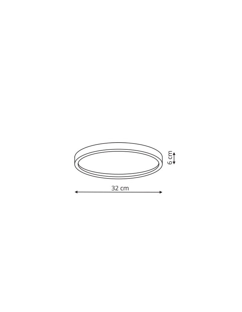 Plafony hermetyczne - Light Prestige Arctic plafon biały  IP54 LED biały LP-2511/1C-32 WH - produkt kolory-swiatla.pl 2