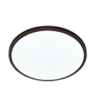 Plafony hermetyczne - Light Prestige Arctic plafon czarny IP54 LED czarny LP-2511/1C-32 BK - product 1