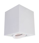 Oprawy sufitowe na wymienne źródło światła - Light Prestige Lyon 1 oprawa natynkowa biala GU10 biały LP-5881/1SM WH - produkt 1