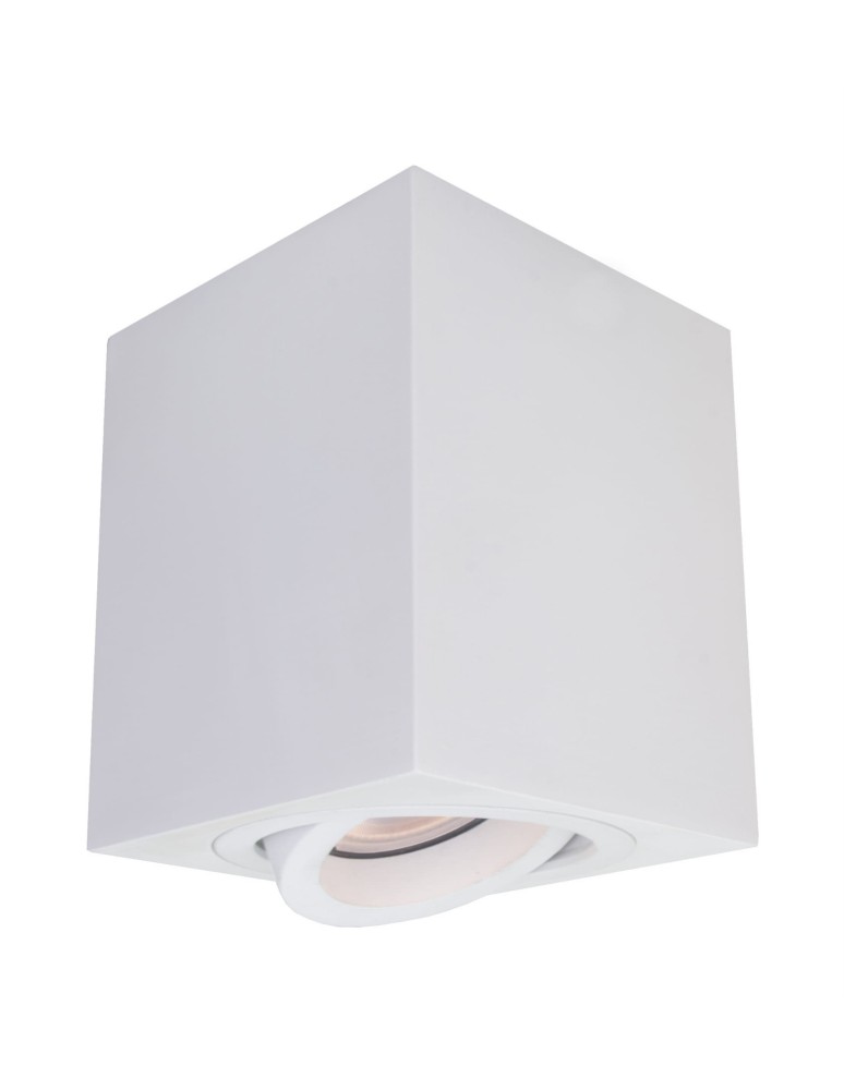 Light Prestige Lyon 1 oprawa natynkowa biala GU10 biały LP-5881/1SM WH