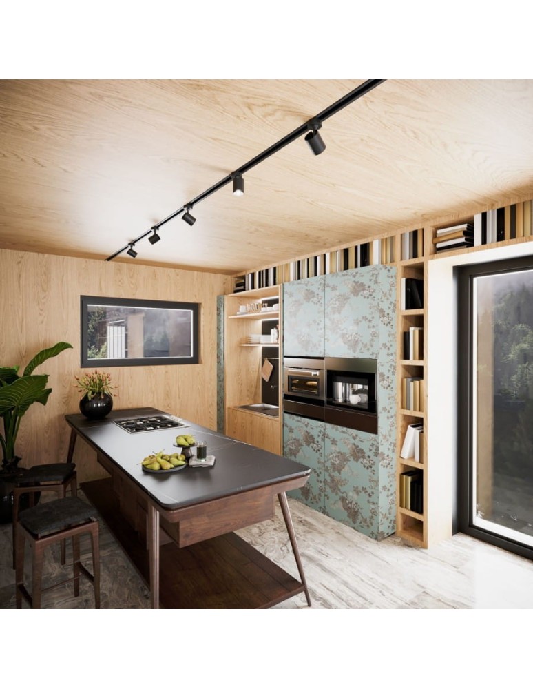 Light Prestige Snow reflektor do szynoprzewodów 1F czarny GU10 czarny LP-731/1R BK