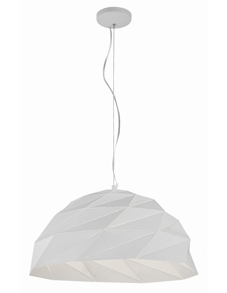 Lampy wiszące - Light Prestige Reus sfera wisząca biała E27 biały LP-8069/1P B WH - produkt kolory-swiatla.pl 1