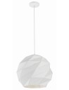 Light Prestige Reus wisząca kula mała biała E27 biały LP-8069/1P S WH