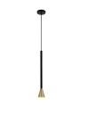 Light Prestige Arizona wisząca czarny/zloty GU10 czarny + złoty LP-074/1P BK/GD