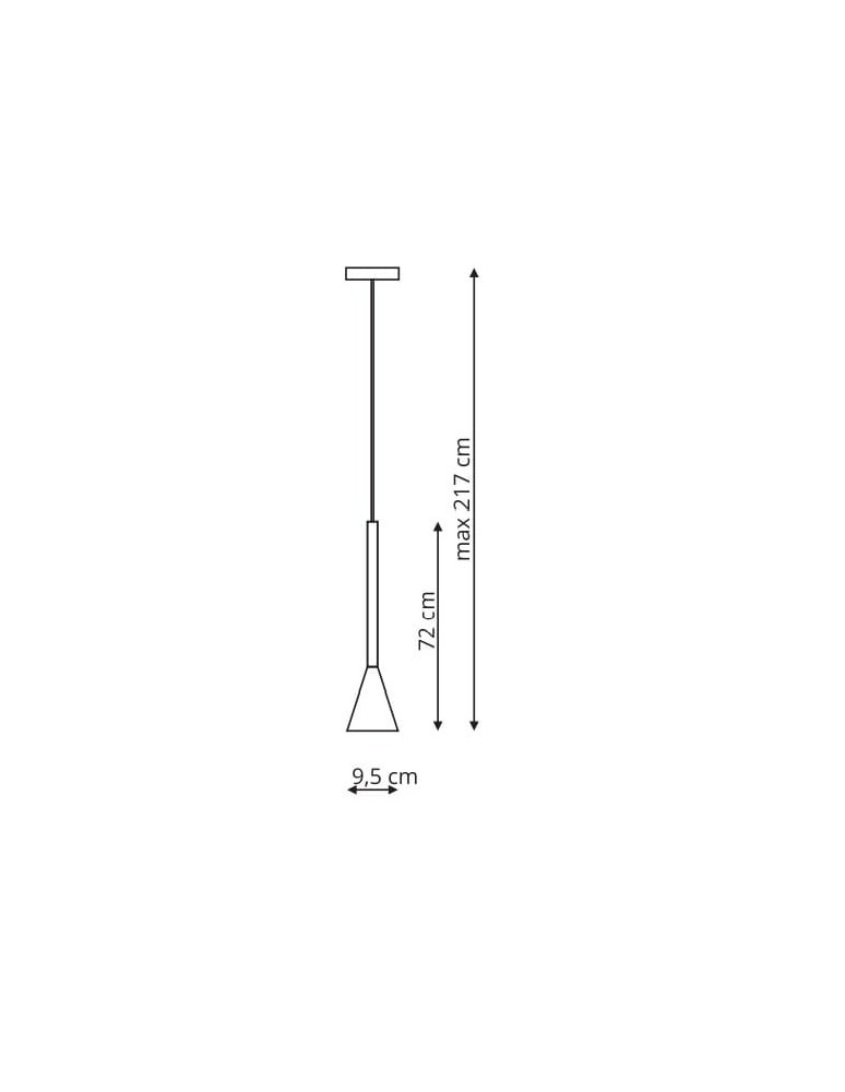 Lampy wiszące - Light Prestige Arizona wisząca czarny/zloty GU10 czarny + złoty LP-074/1P BK/GD - product kolory-swiatla.pl 2
