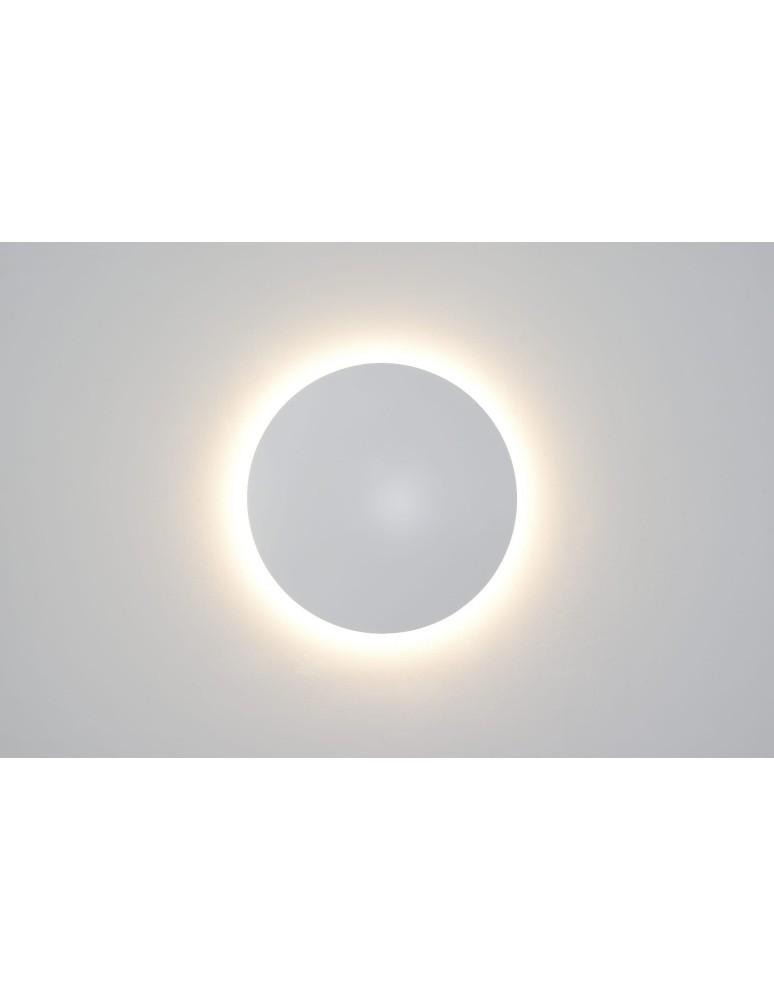 Kinkiety nowoczesne - Light Prestige Platillo plafon duży biały LED biały LP-8102/1C-18W WH - produkt kolory-swiatla.pl 2