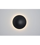 Kinkiety nowoczesne - Light Prestige Platillo plafon duży czarny LED czarny LP-8102/1C-18W BK - produkt 2