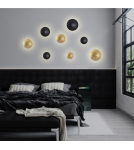 Kinkiety nowoczesne - Light Prestige Platillo plafon mały złoty LED złoty LP-8102/1C-6W GD - produkt 4