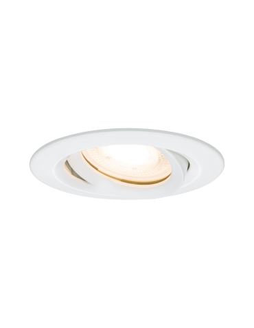 Light Prestige Lagos oczko ruchome białe IP65 GU10 biały LP-4425/1RM WH