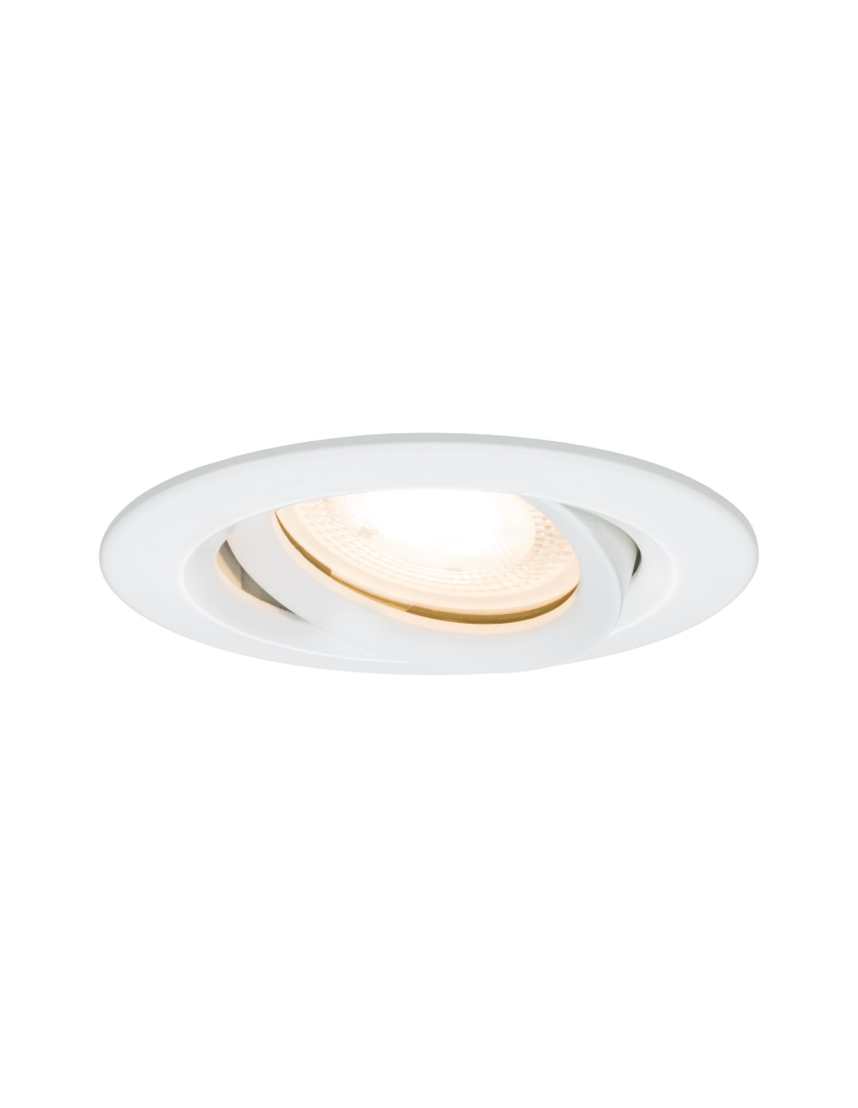 Lampy podtynkowe hermetyczne - Light Prestige Lagos oczko ruchome białe IP65 GU10 biały LP-4425/1RM WH - produkt kolory-swiatla.pl 1