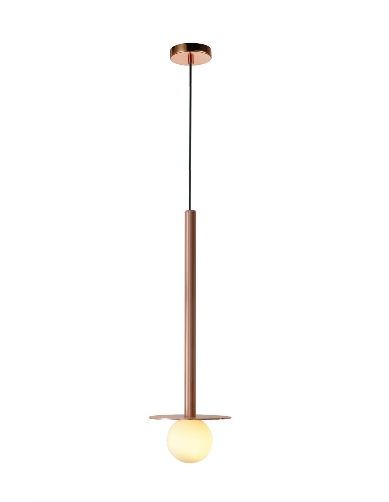 Lampy wiszące różowe złoto - Light Prestige Bolita duża wisząca różowe złoto G9 różowe złoto LP-048/1PL GR - produkt kolory-swiatla.pl 1