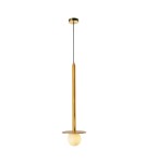 Lampy wiszące - Light Prestige Bolita duża wisząca złota G9 złoty LP-048/1PL GD - product 1