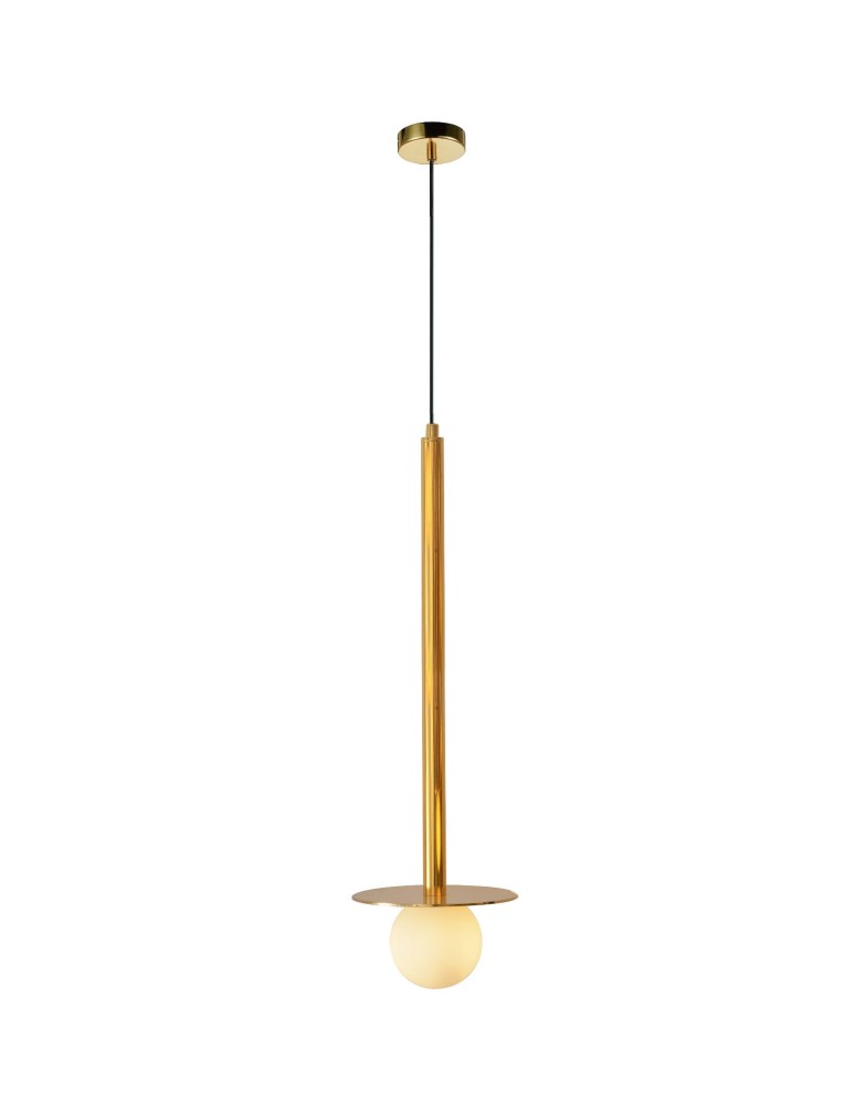 Lampy wiszące - Light Prestige Bolita duża wisząca złota G9 złoty LP-048/1PL GD - produkt kolory-swiatla.pl 1