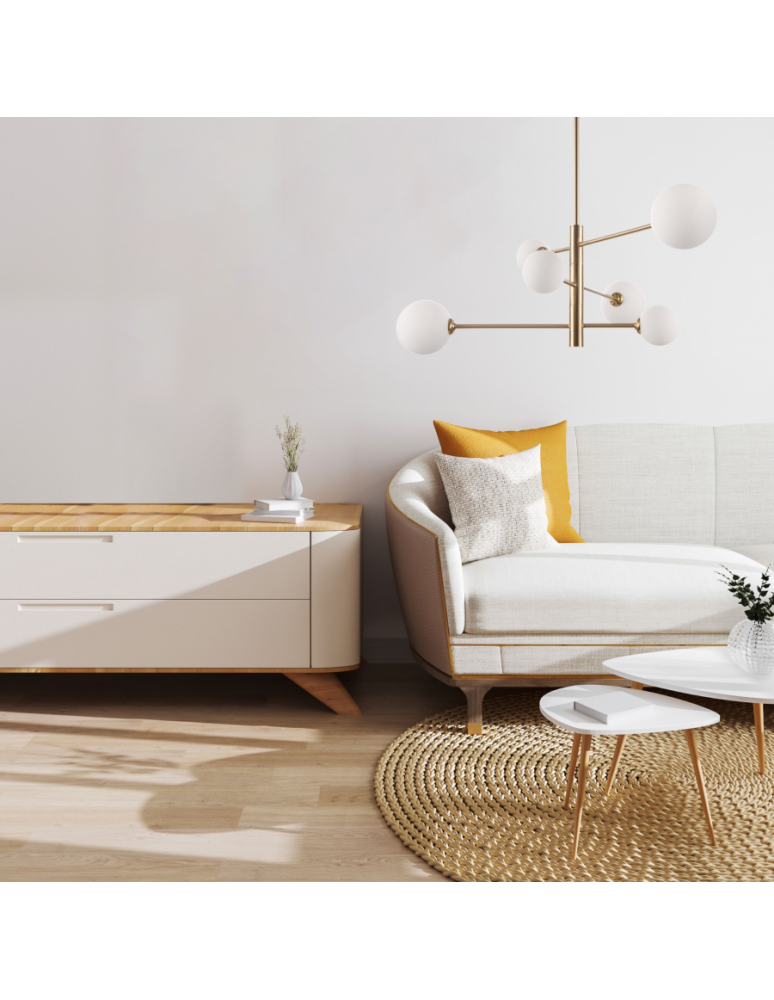Light Prestige Dorado 6 wisząca G9 złoty LP-002/6P