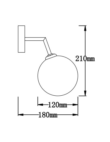 Light Prestige Dorado kinkiet G9 złoty LP-002/1W - produkt 2