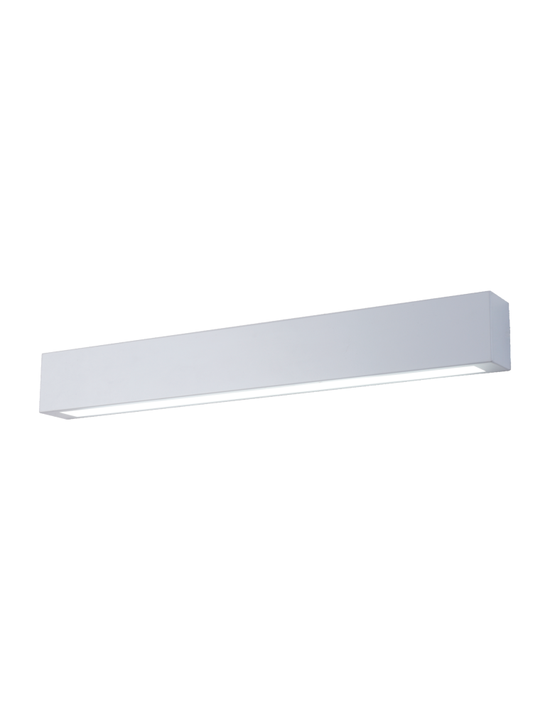 Lampy sufitowe łazienkowe - Light Prestige Ibros sufitowy biały średni 18W 4000K IP44 LED biały LP-7001/1C WH-63 18/4 - produkt kolory-swiatla.pl 1