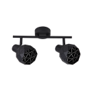 Lampy sufitowe reflektory - Light Prestige Reus 2 spot czarny E14 czarny LP-8069/2WS BK - produkt 1