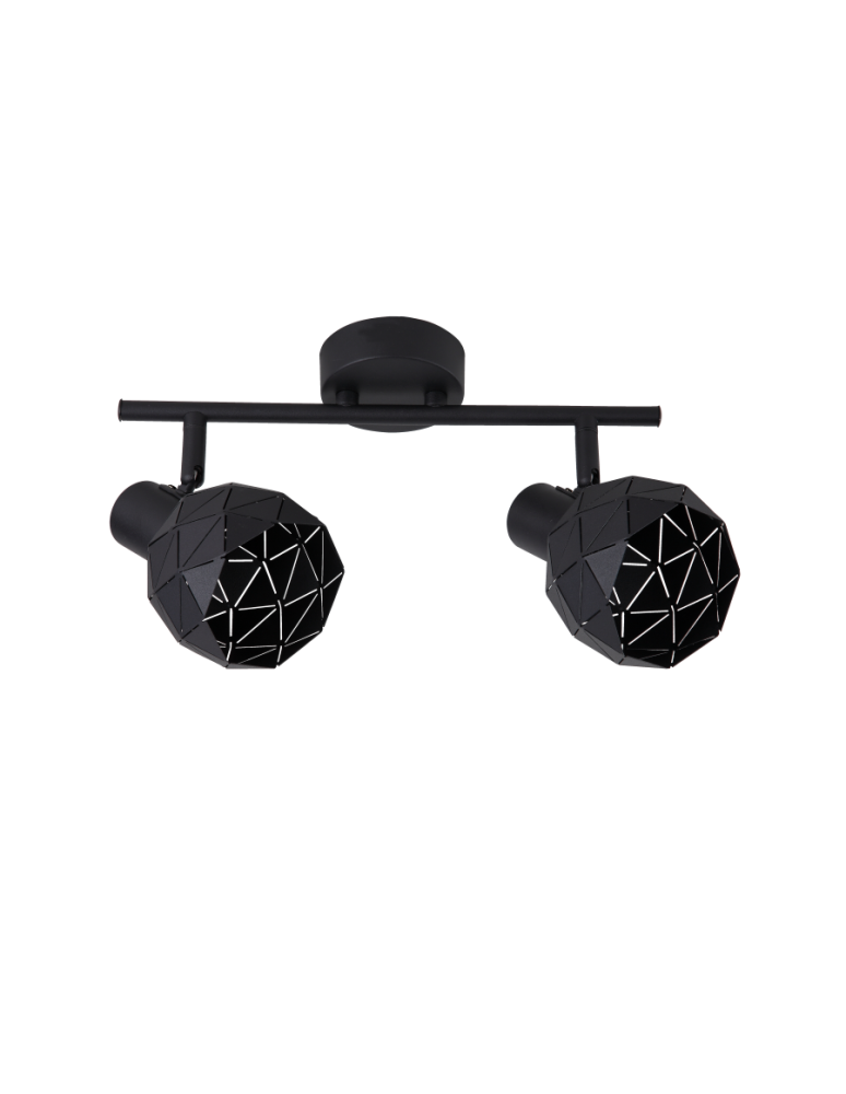 Light Prestige Reus 2 spot czarny E14 czarny LP-8069/2WS BK
