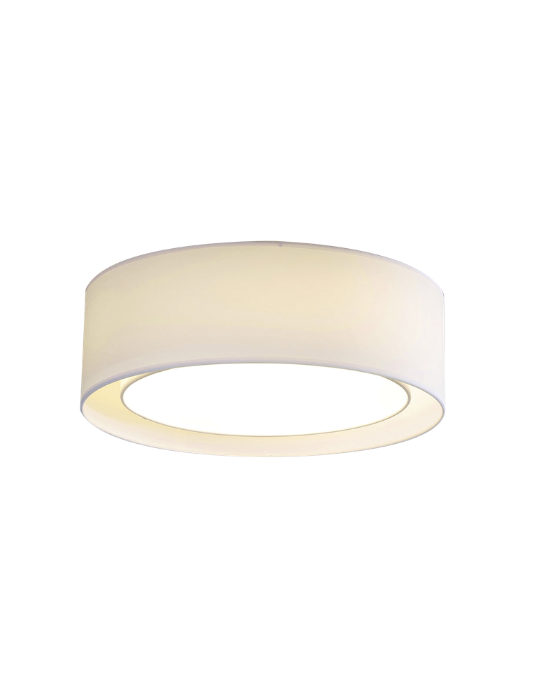 Azzardo MILO XL WHITE 4xE27 Sufitowa Biały AZ3330